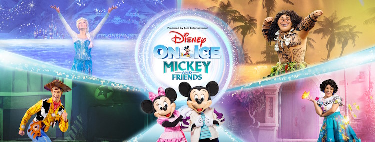Disney on Ice presenteert Mickey and Friends in Jaarbeurs Utrecht met o.a. Encanto en Moana