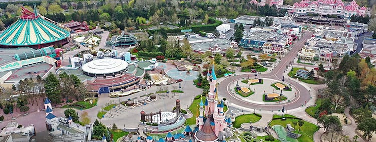 Bekijk Disneyland Paris Vanuit De Lucht Met Spectaculaire Beelden Van ...