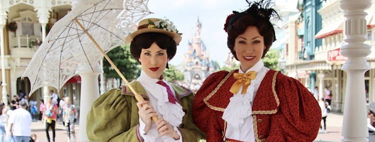 De inwoners van Main Street keren terug in Disneyland Paris als streetmosphere entertainment
