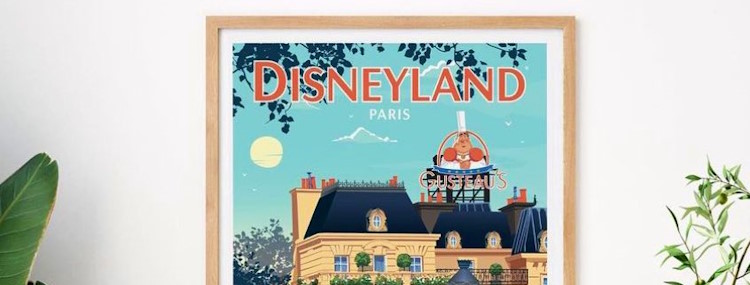 Nieuwe Disneyland Paris posters in samenwerking met Marcel Travel Posters nu verkrijgbaar