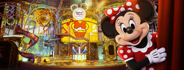 Nieuwe Minnie's Musical Moment show in het Studio D Theater van Disneyland Paris