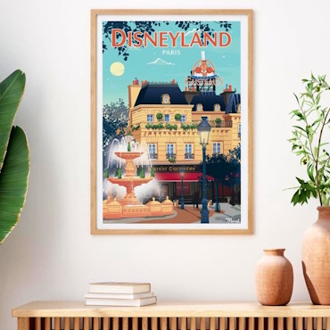 Nieuwe Disneyland Paris posters in samenwerking met Marcel Travel Posters nu verkrijgbaar