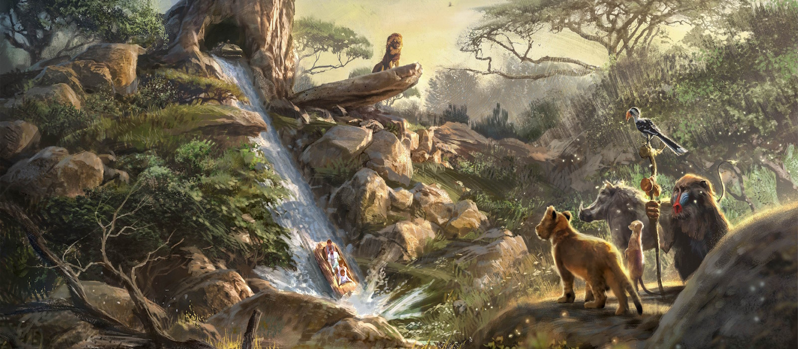 Lion King Land <br> in Disneyland Paris